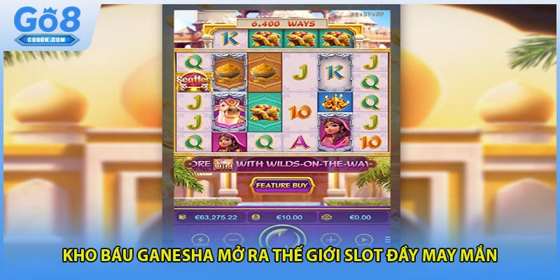 Kho báu Ganesha mở ra thế giới slot đầy may mắn