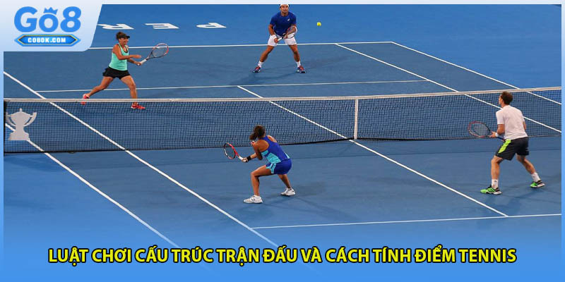 Luật chơi cấu trúc trận đấu và cách tính điểm tennis
