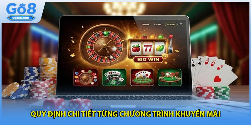 Quy định chi tiết từng chương trình khuyến mãi