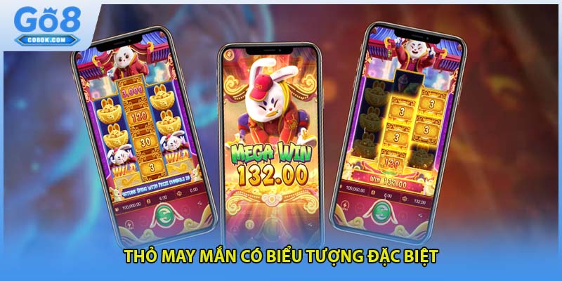 Thỏ may mắn có biểu tượng đặc biệt